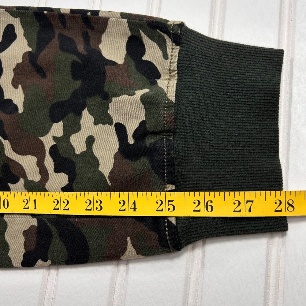 KUT from the Kloth Camo Utility Jogger Pants Womens L Green Woodland Drawstring - Picture 10 of 16